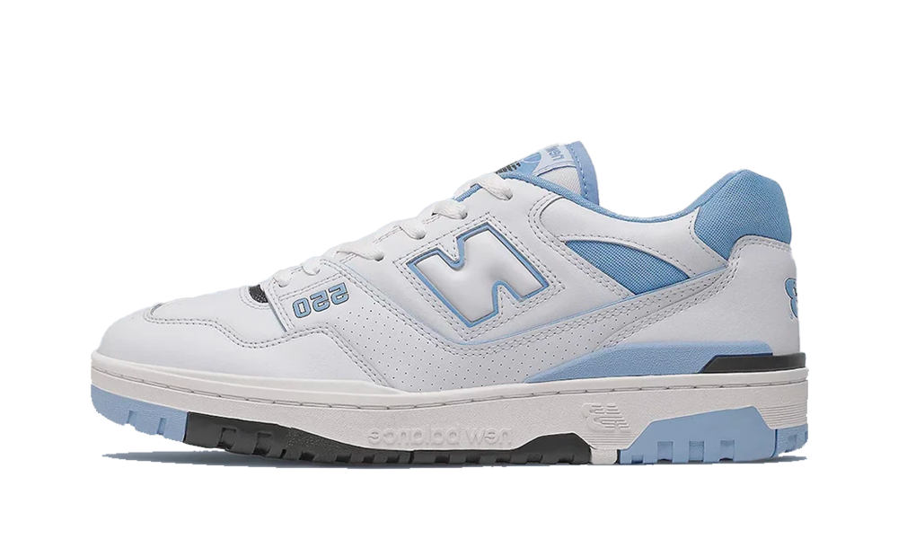 New Balance 550 UNC White University Blue