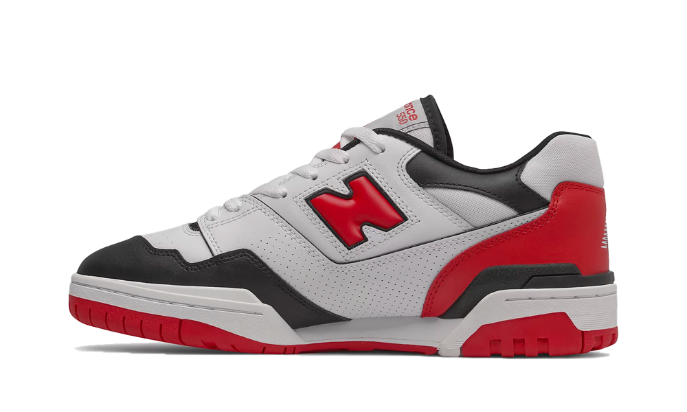 New Balance 550 White Red Black