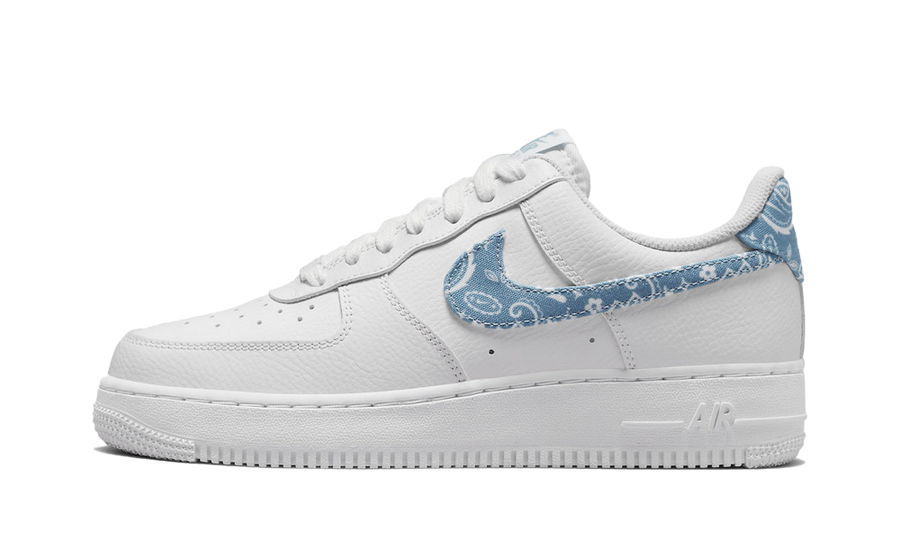 Air force 1 white and baby blue hotsell