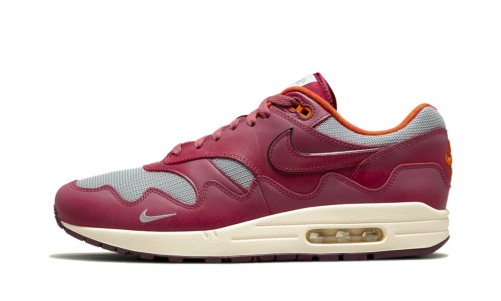 Air Max 1 Patta Waves Rush Maroon