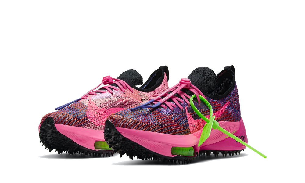 Nike Air Zoom Tempo NEXT% x Off-White Pink Glow - Nuove e Autentiche al 100%