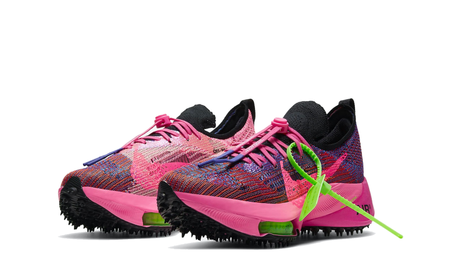 Nike Air Zoom Tempo NEXT% x Off-White Pink Glow - Nuove e Autentiche al 100%