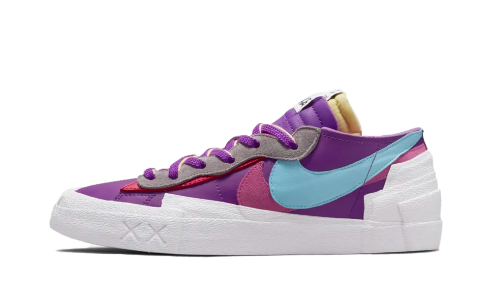 Blazer Low Sacai Kaws Purple Dusk