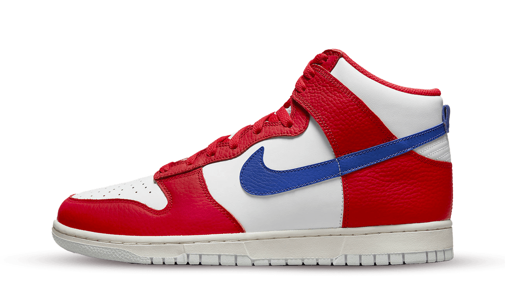 Dunk High White University Red Game Royal