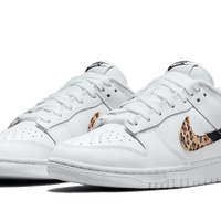 Dunk Low Animal Print White