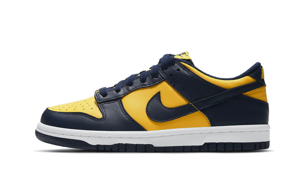 Nike Dunk Low Michigan - Nuove e Autentiche al 100%