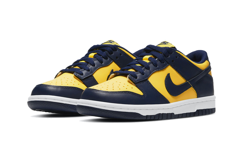 Nike Dunk Low Michigan - Nuove e Autentiche al 100%