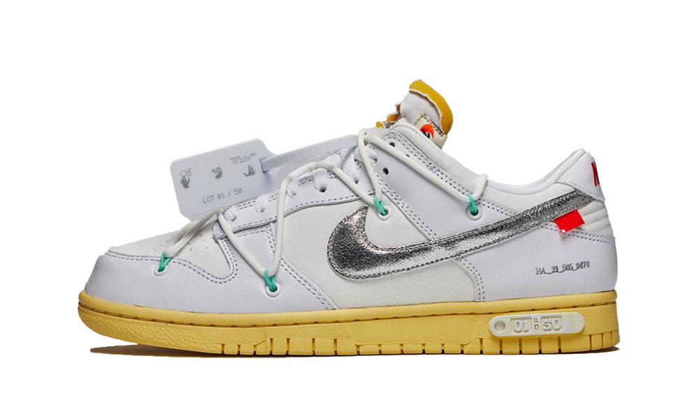 Dunk Low Off-White Lot 1 - Nuove e Autentiche al 100%