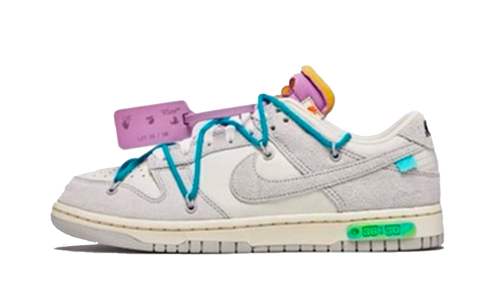 Nike Dunk Low Off-White Lot 36 - Nuove e Autentiche al 100%