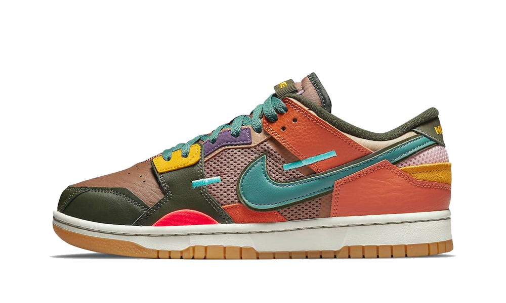 Nike Dunk Low Scrap Archeo Brown - Nuove e Autentiche al 100%