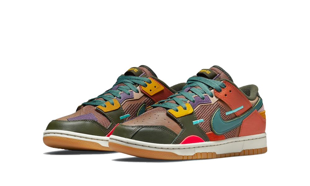 Nike Dunk Low Scrap Archeo Brown - Nuove e Autentiche al 100%