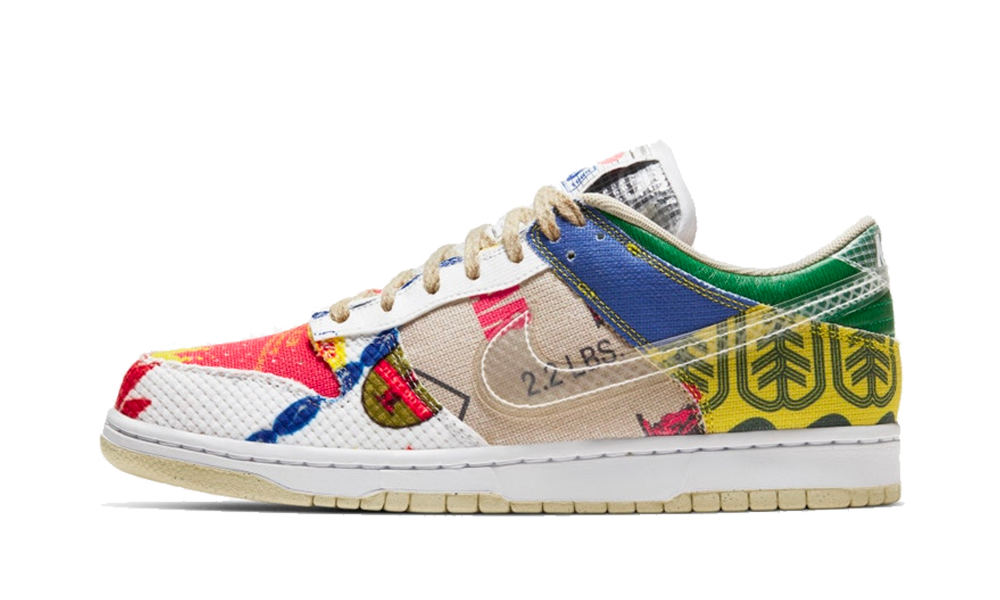 Nike Dunk Low SP City Market - Nuove e Autentiche al 100%