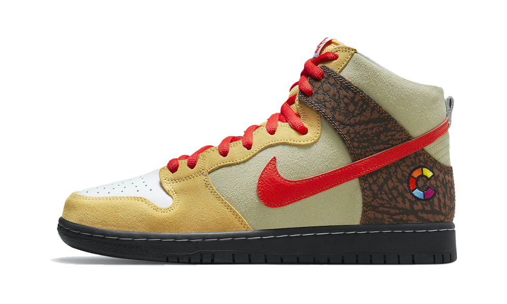 SB Dunk High Color Skates Kebab and Destroy