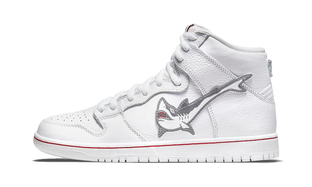 SB Dunk High Oski Great White