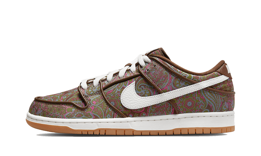 SB Dunk Low Pro Paisley Brown