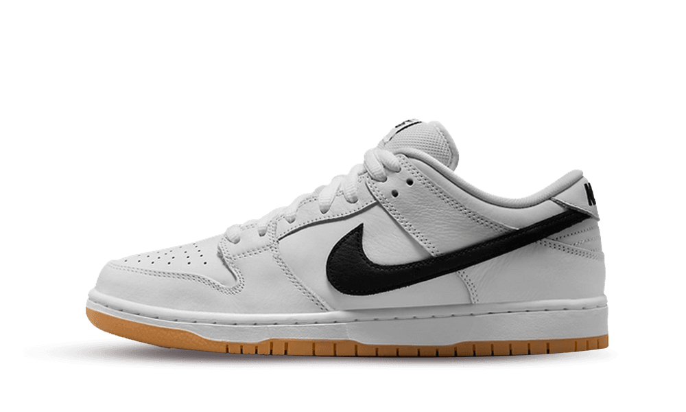 SB Dunk Low Pro ISO White Gum