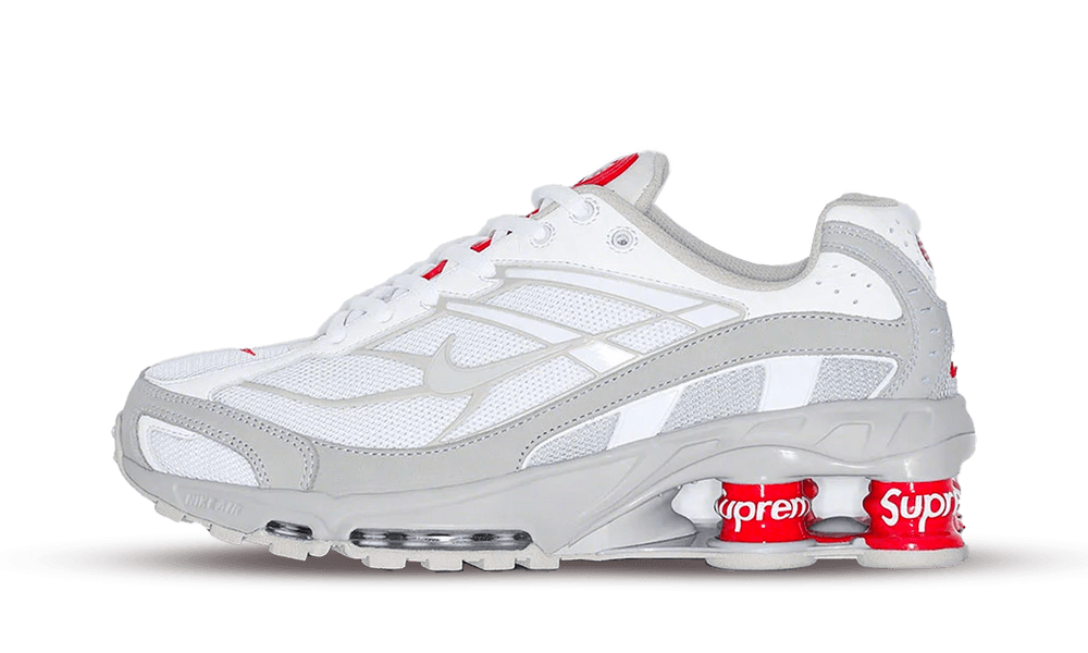 Shox Ride 2 Supreme White Grey Fog